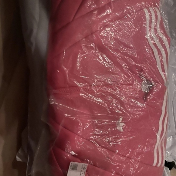 New adidas Originals Minecraft Jacket Pulse Magenta Colorway size small - Picture 10 of 10